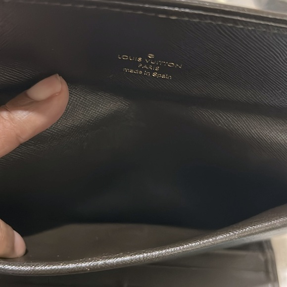 Louis Vuitton Denim Monogram Wallet Free Men& Hers Wedding Ring & Bracelet - Picture 11 of 15